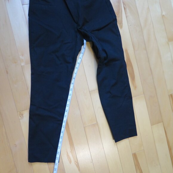 Banana Republic Petite Midrise Skinny Sloan Ankle Pants size 4P black - Picture 5 of 7